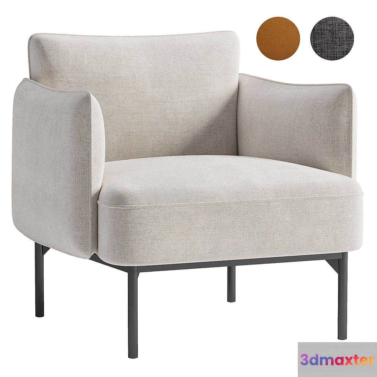 Penn Chair 3D Max