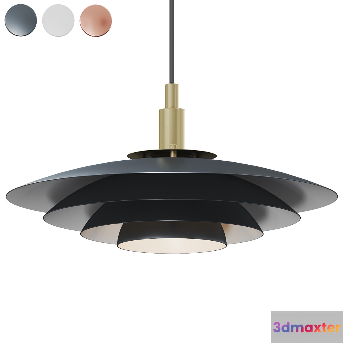 Nordlux - Bretagne Pendant 3D Max