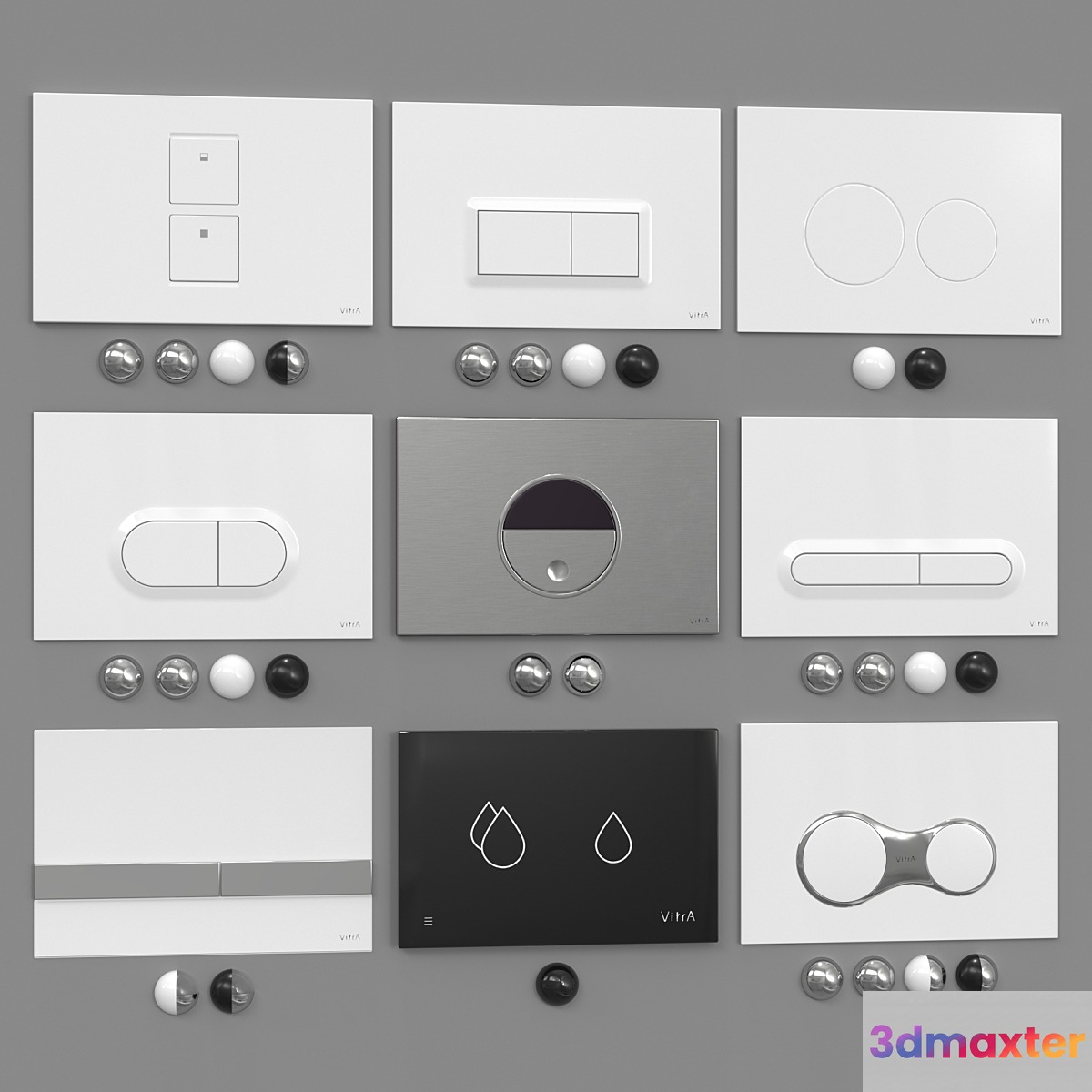 Vitra Flush Plates