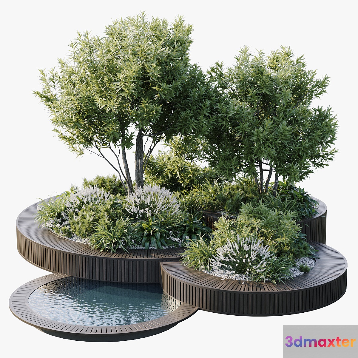 Outdoor Plants 2 3D Max