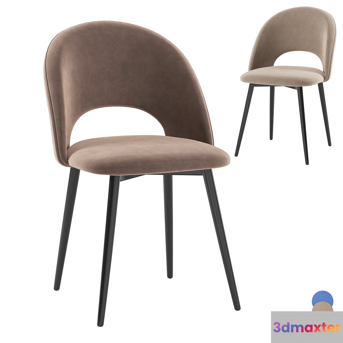 Megan stool 3D Max