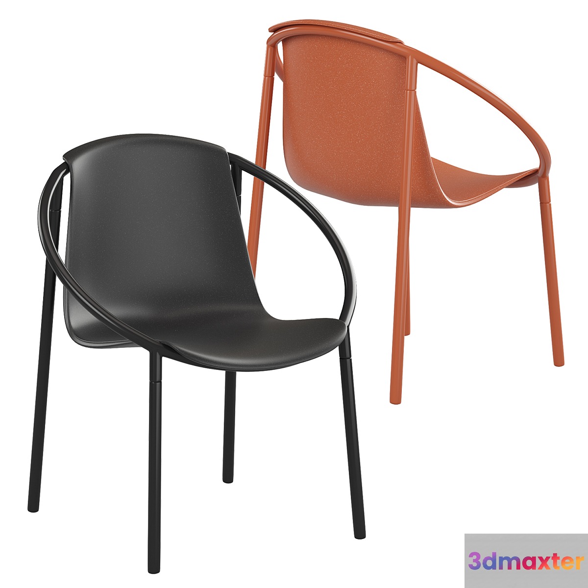 Ringo chair by Umbra 3 colors 3D Max