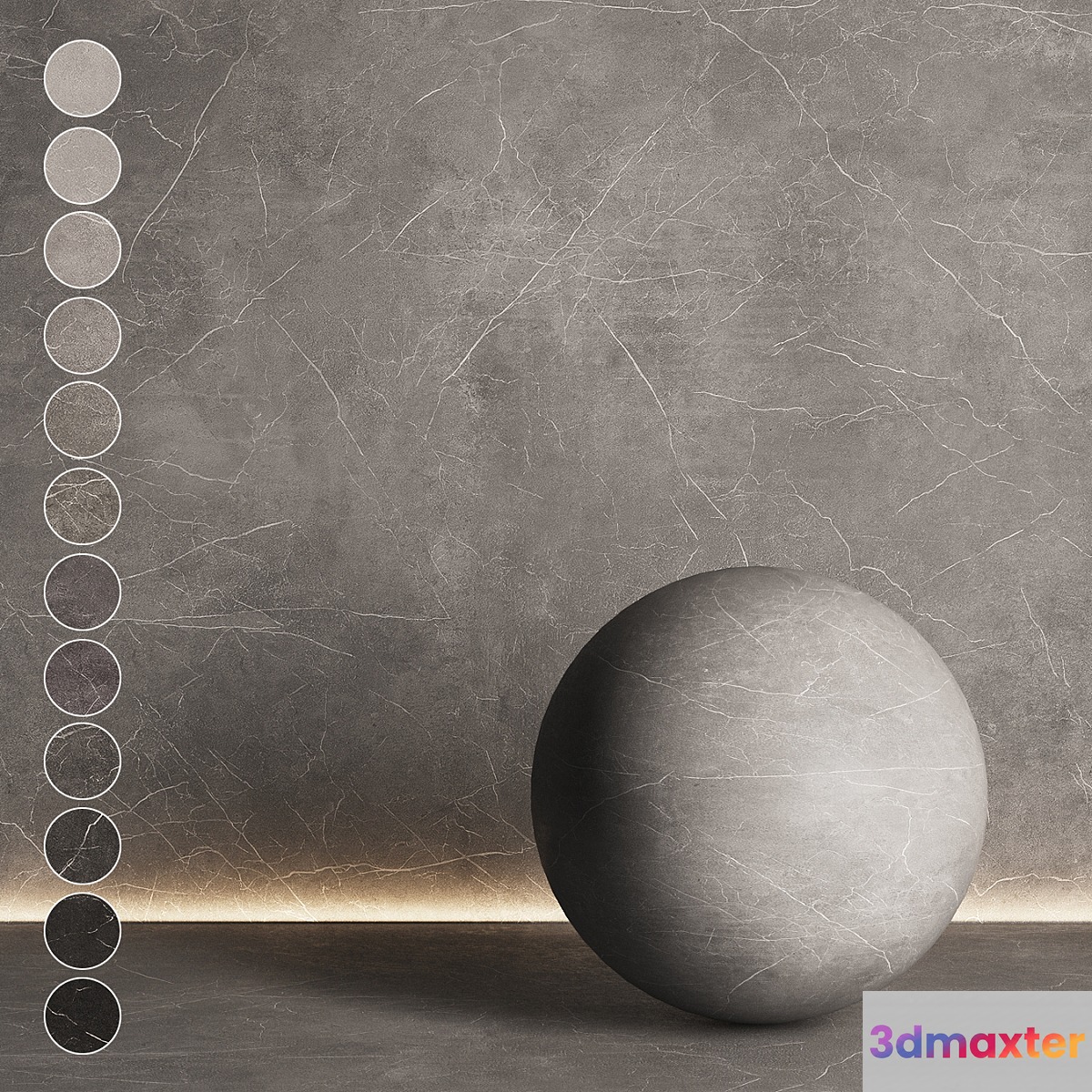 Marble of different shades №1 3D Max