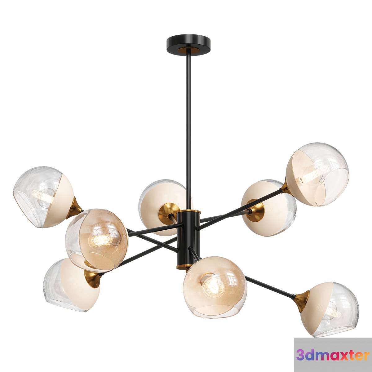 Ceiling lighting Chandelier by Mdsvet 3D Max