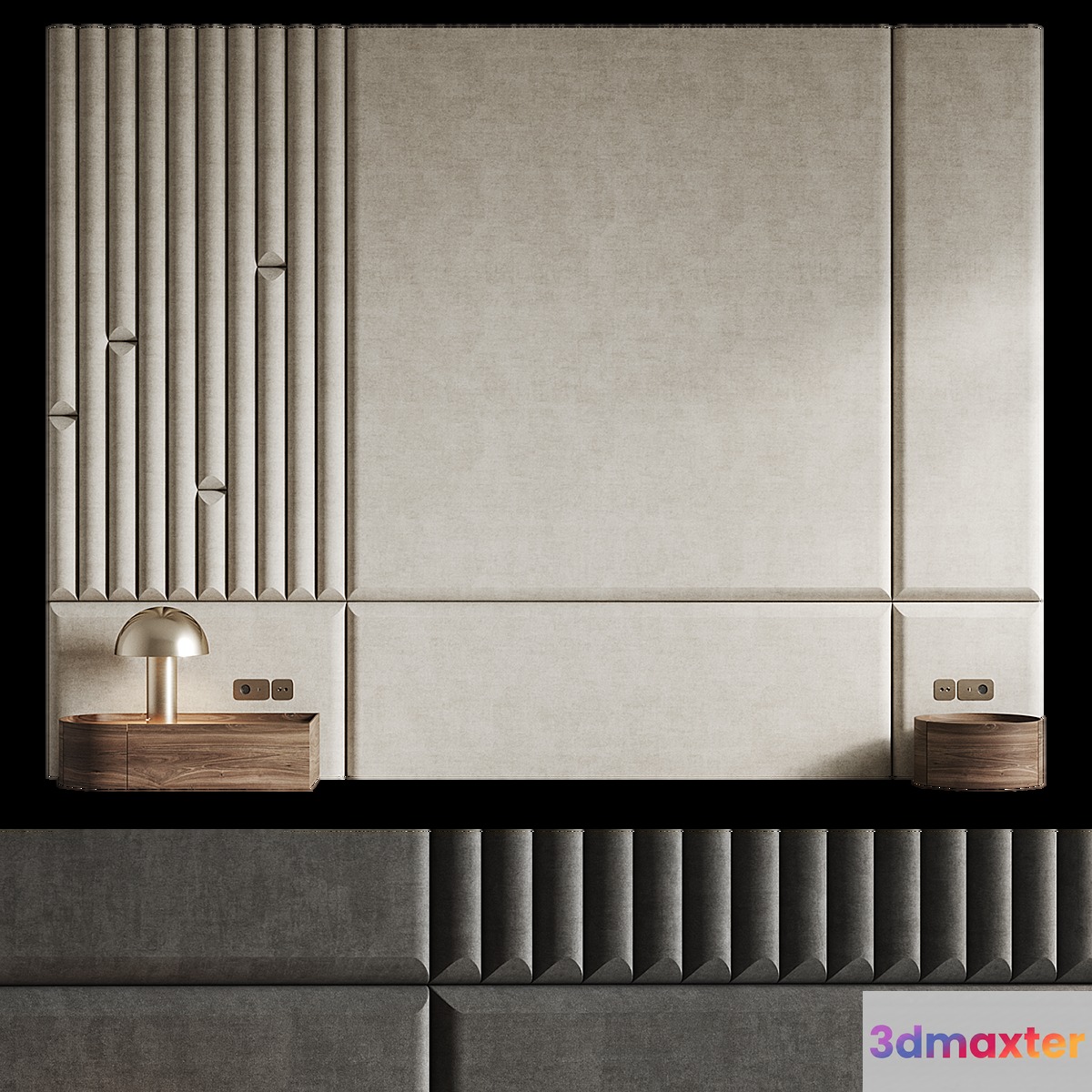 Headboard Cos 3D Max