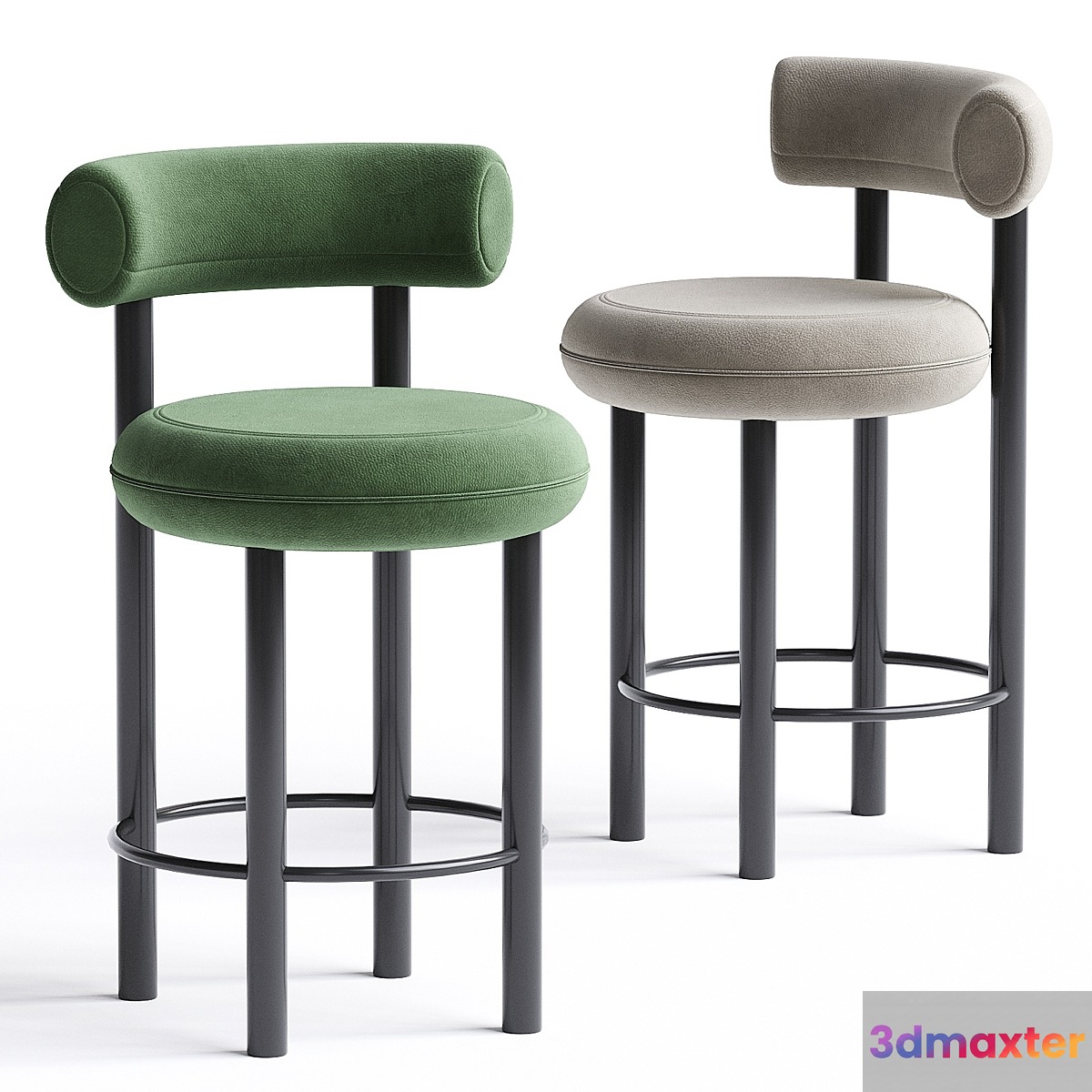 Fat Stool by Tom Dixon 3D Max