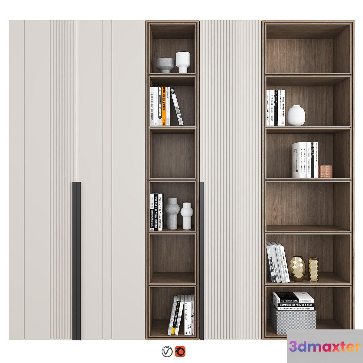 Furniture composition 107 3D Max