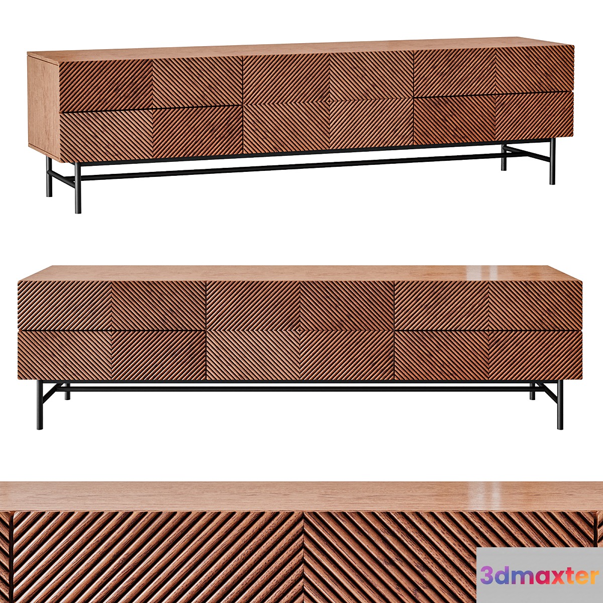 TV stand Jerem La Redout - No.2 3D Max