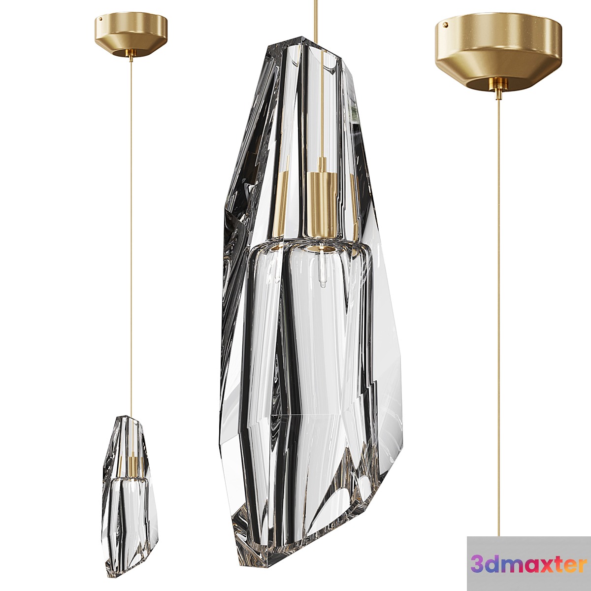 Luma Mini Pendant by lightology 3D Max
