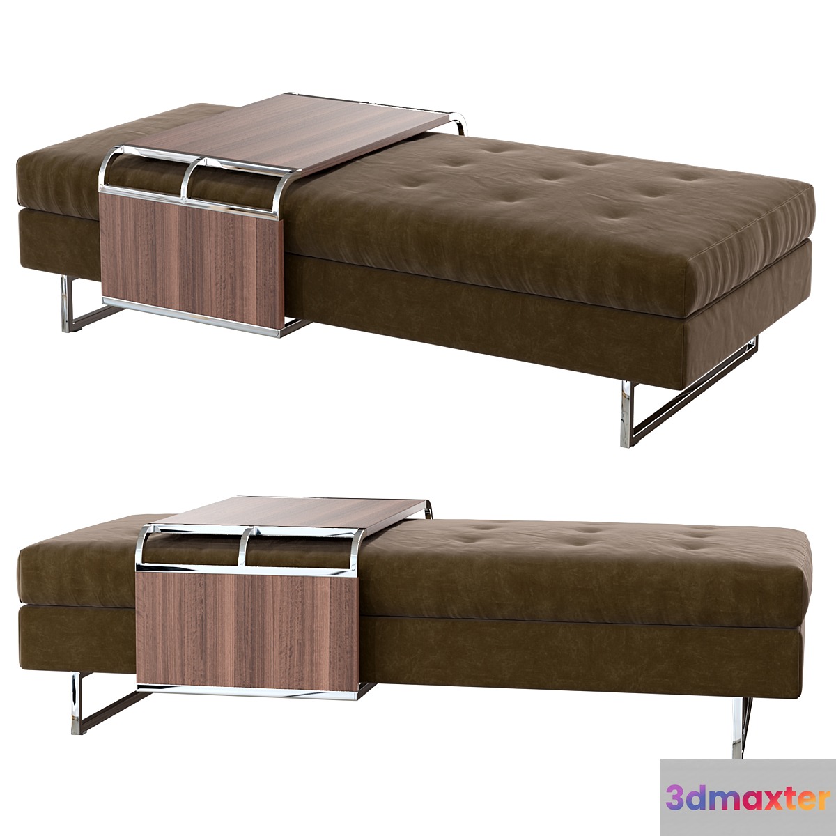 Bruhl Embrace bench 3D Max