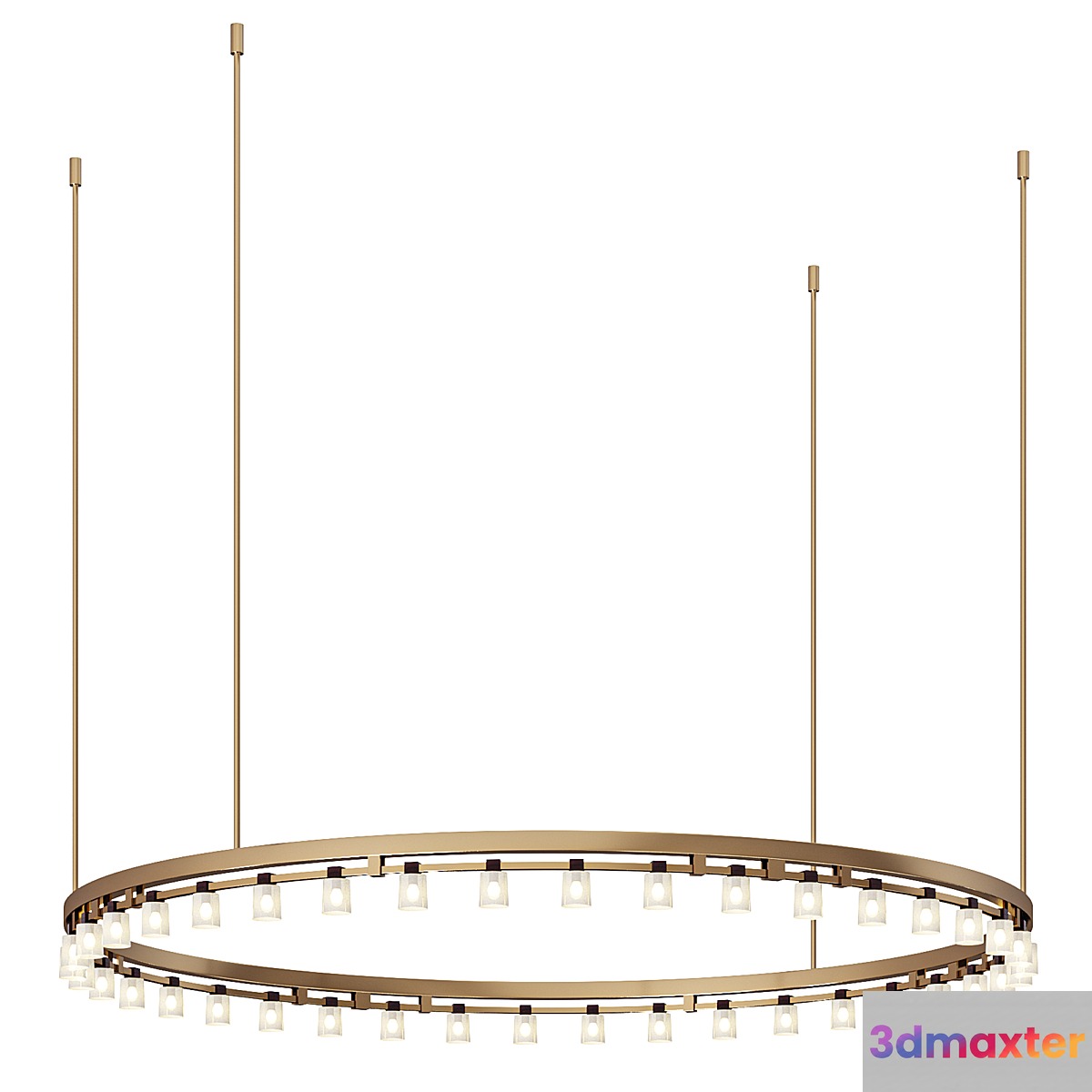 ROYAL CHANDELIER by Viabizzuno 3D Max