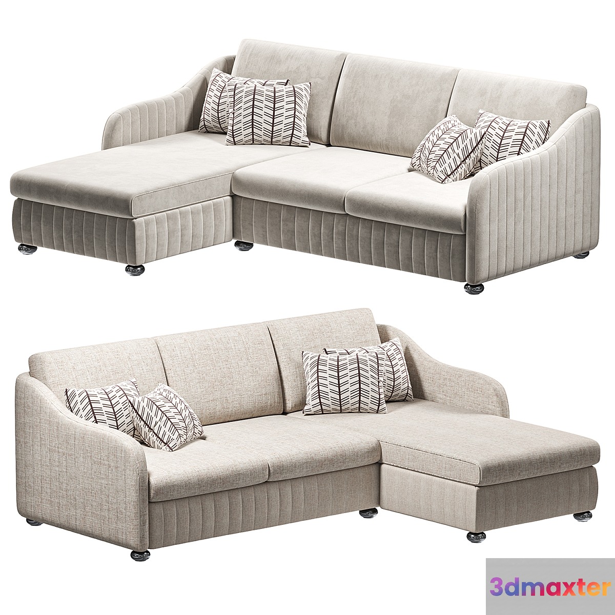 Corner sofa F75 by delavega 3D Max