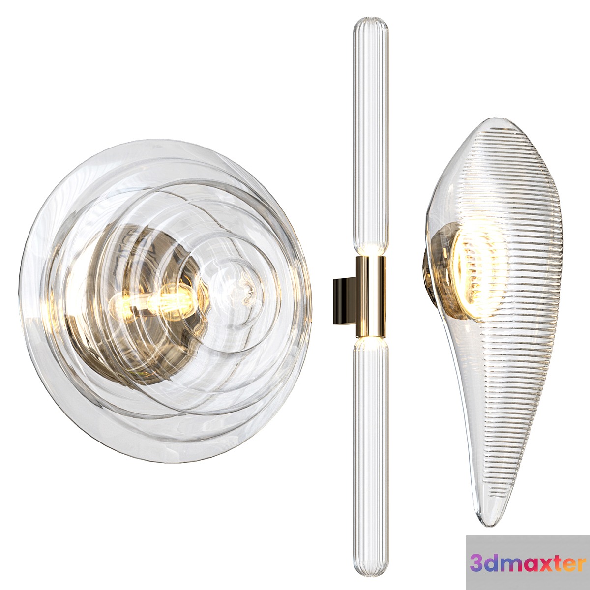Lasvit Wall Lamp Collection 3D Max
