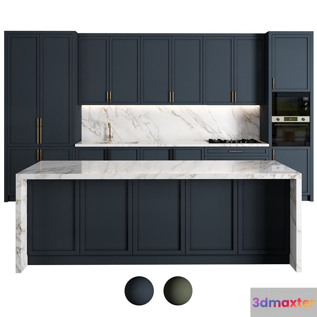 kitchen 3D Max