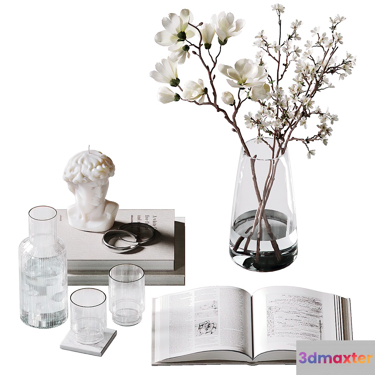 Decorative coffee table set 40