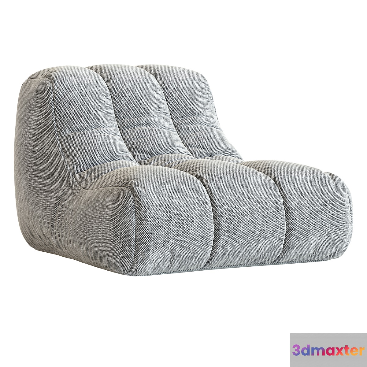 Modern Bean Bag chair N_7 3D Max