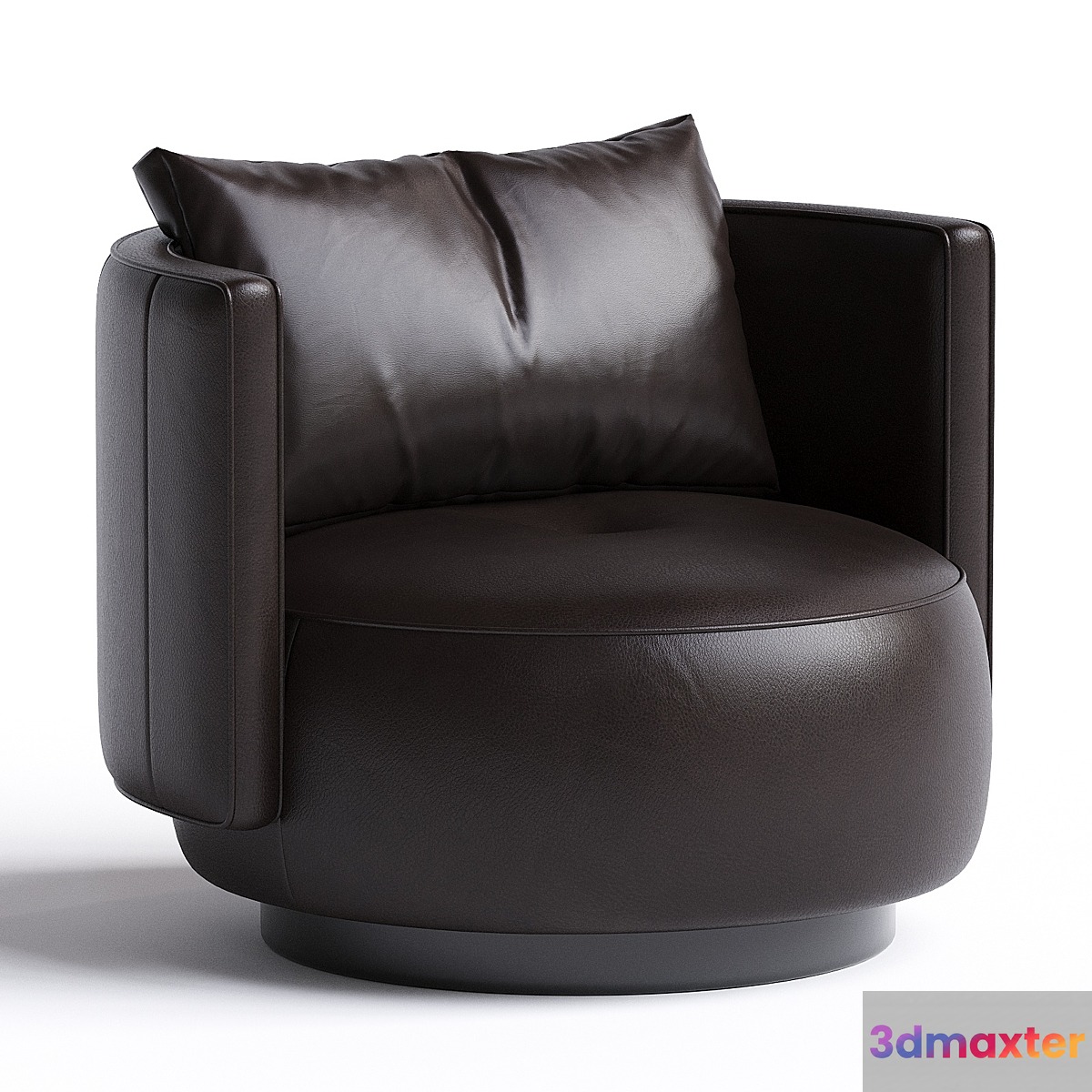 TORII BOLD | Leather armchair by Minotti
