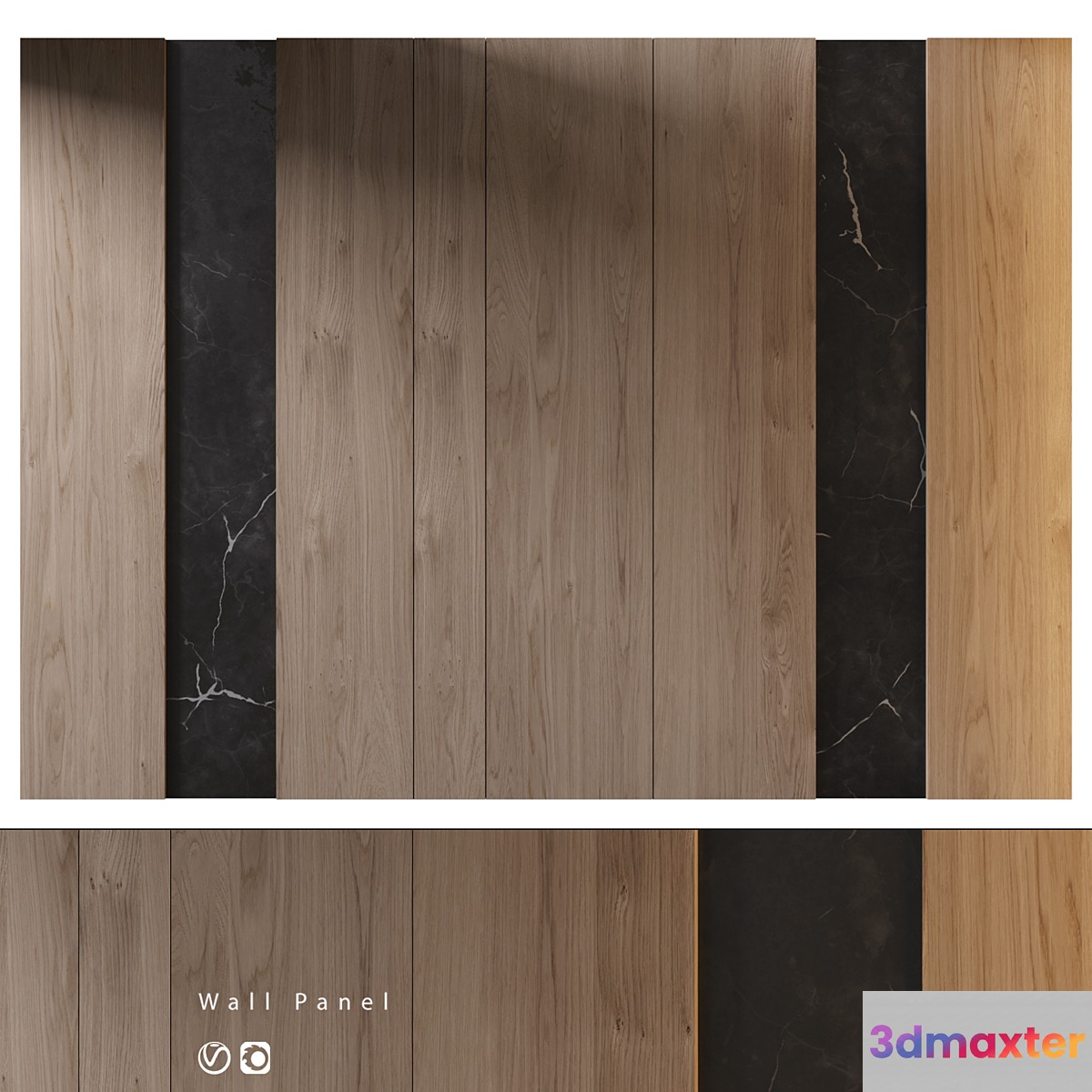 Wall Panel | 5 3D Max