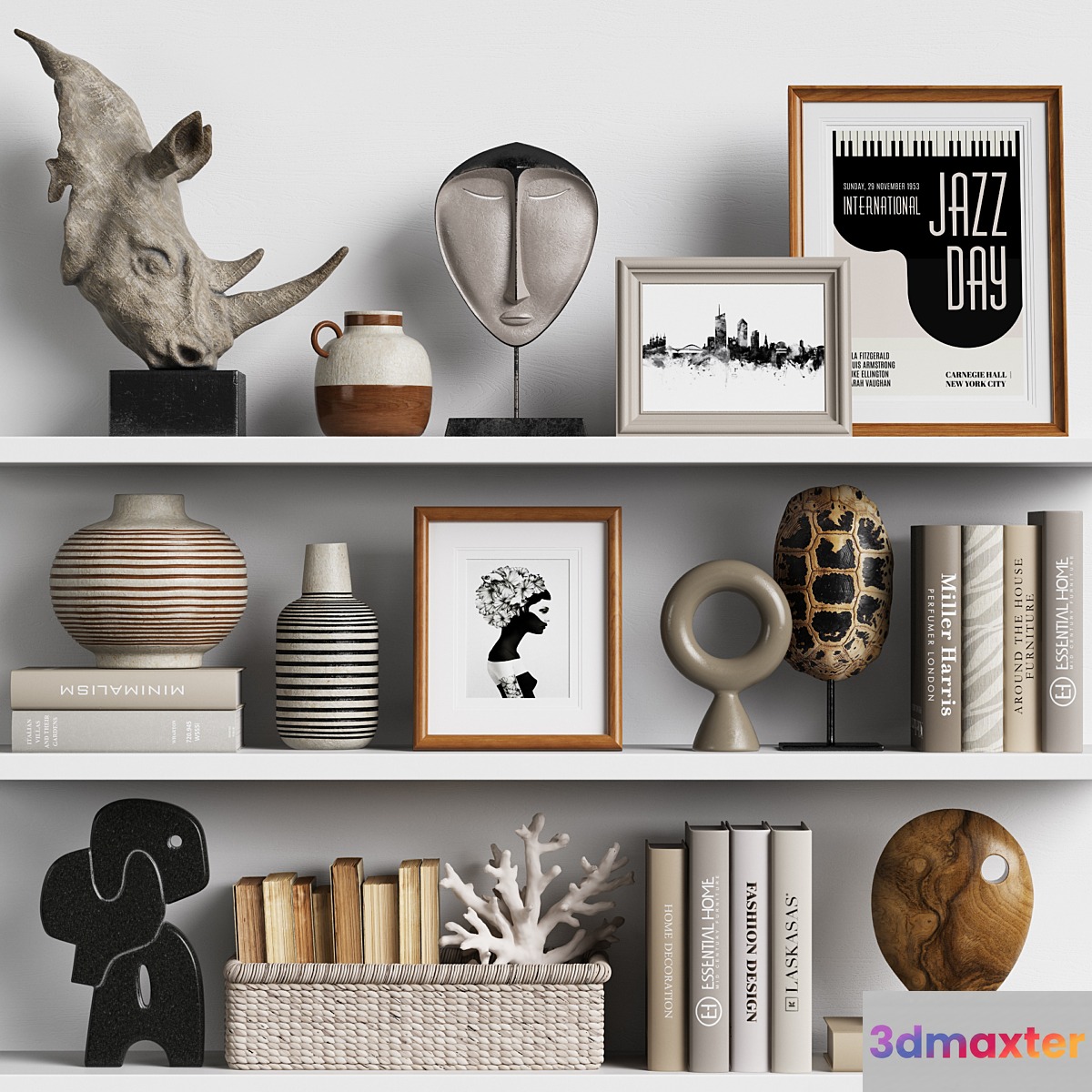 Decor Set 180 3D Max