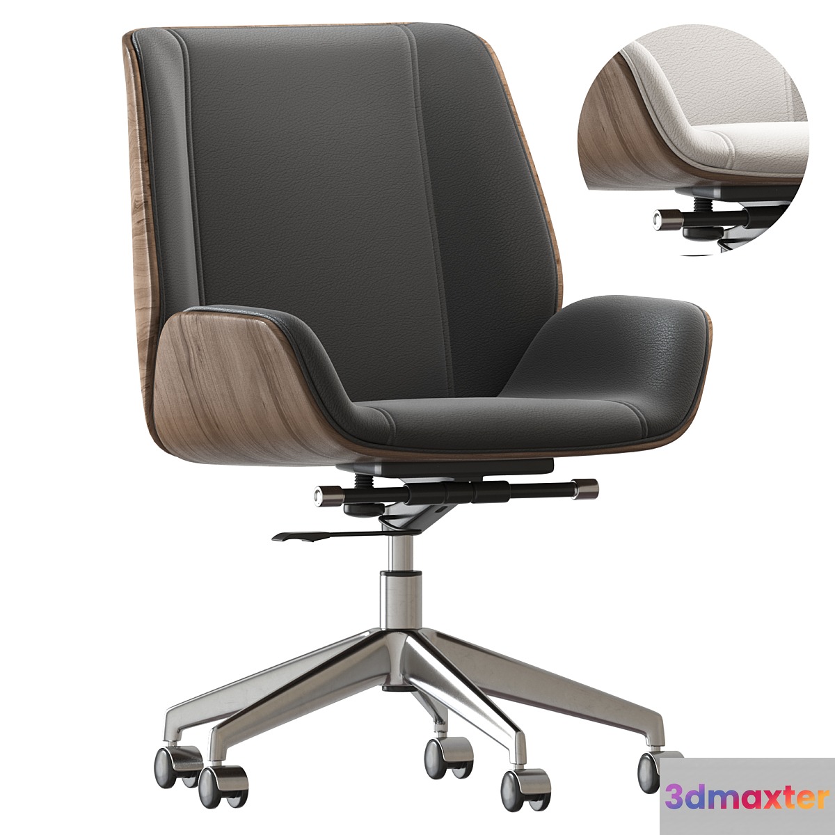 Office chair TopChairs Crown 3D Max