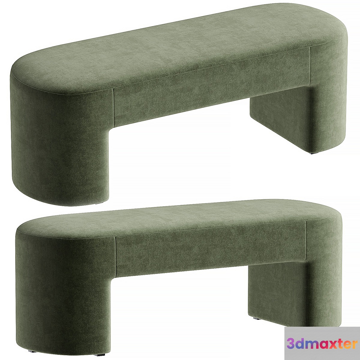 Elena Velvet Bench