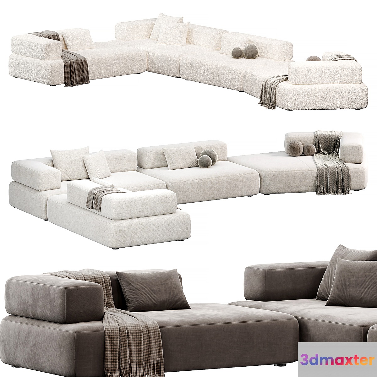 CHOLET Sectional Sofa 3 By HESSENTIA Cornelio Cappellini - No.2