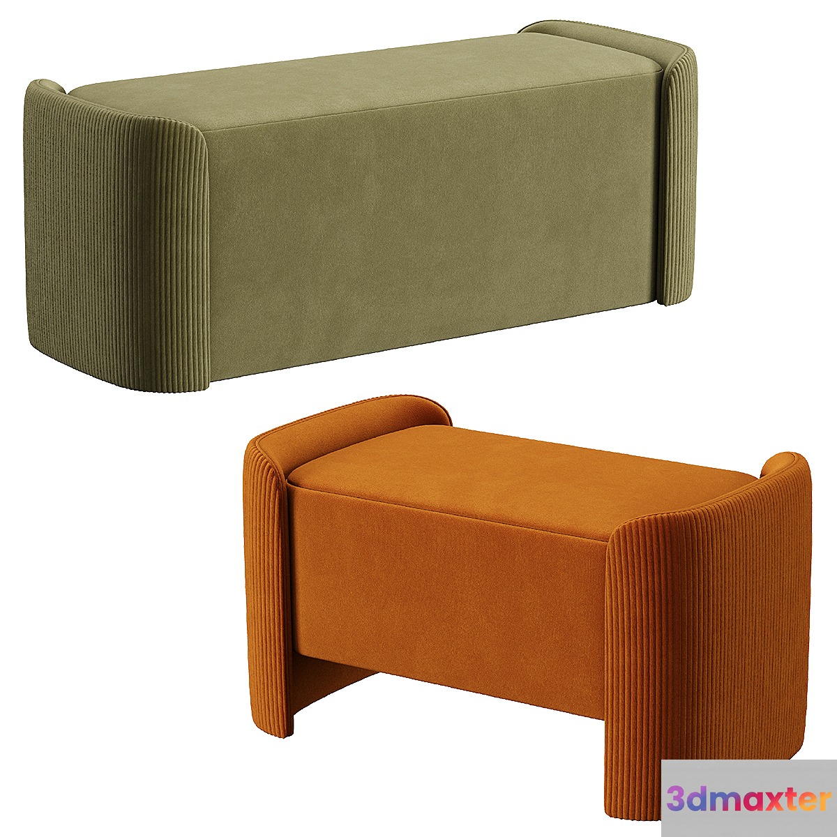 Bench IO01 IO02 Manifesto 3D Max