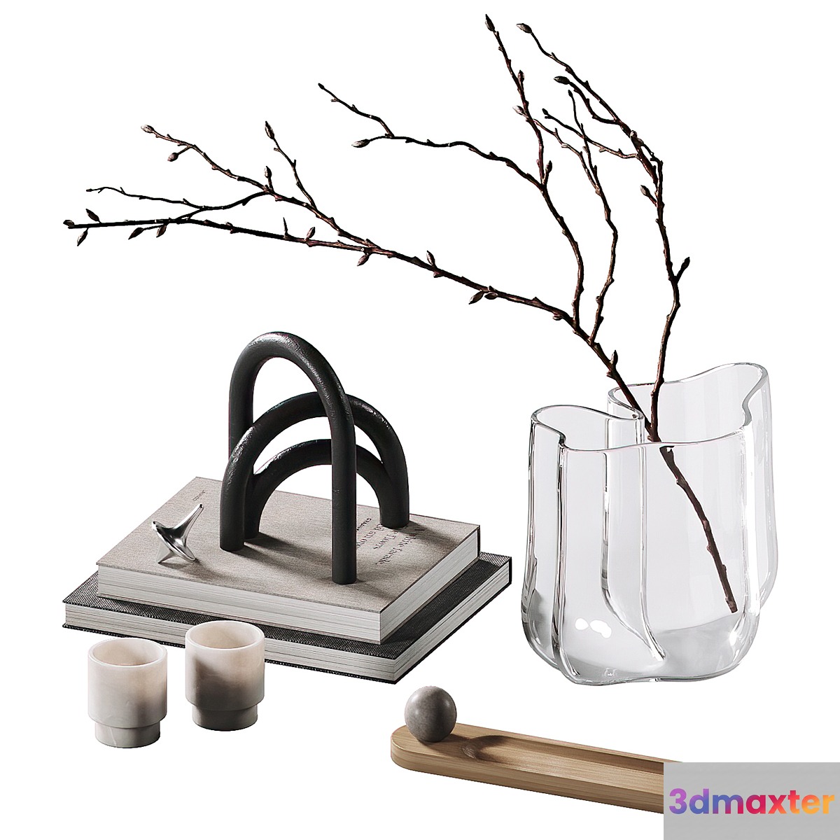 Decorative coffee table set 41