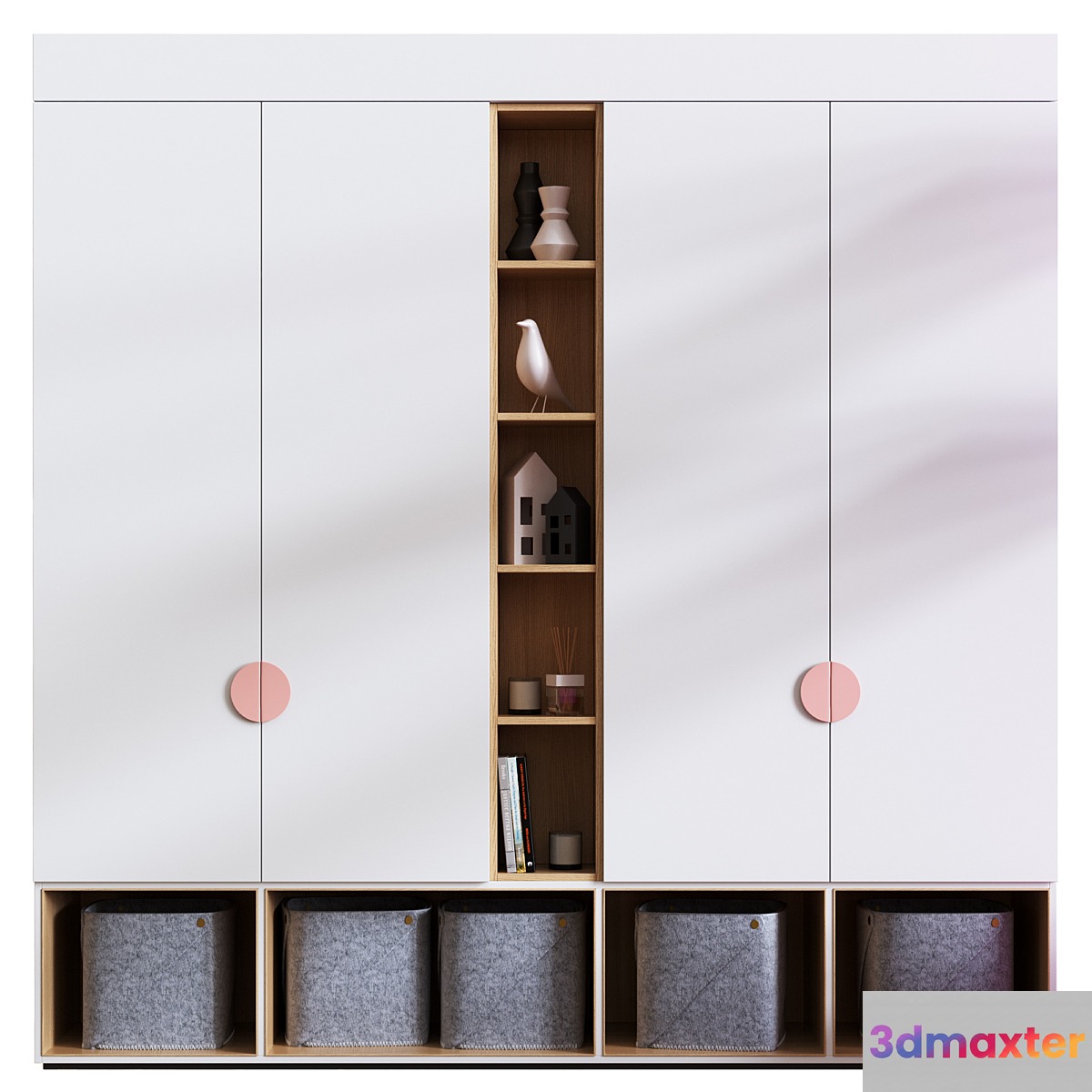 Wardrobe For Kids Room Set 001