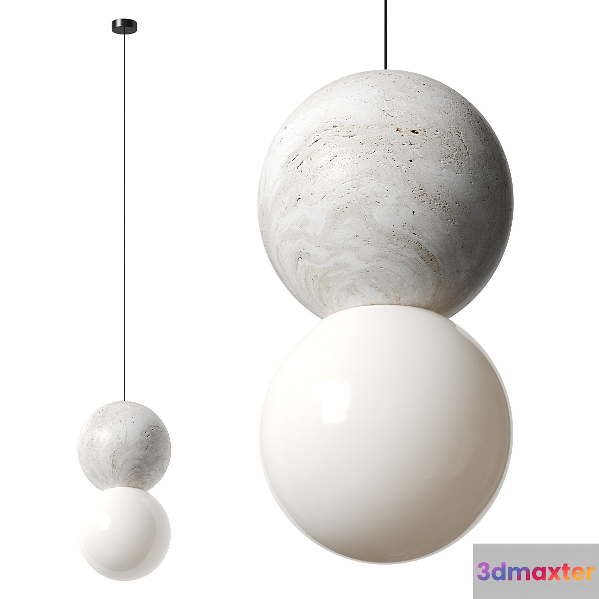 David Pompa - Origo white 3D Max