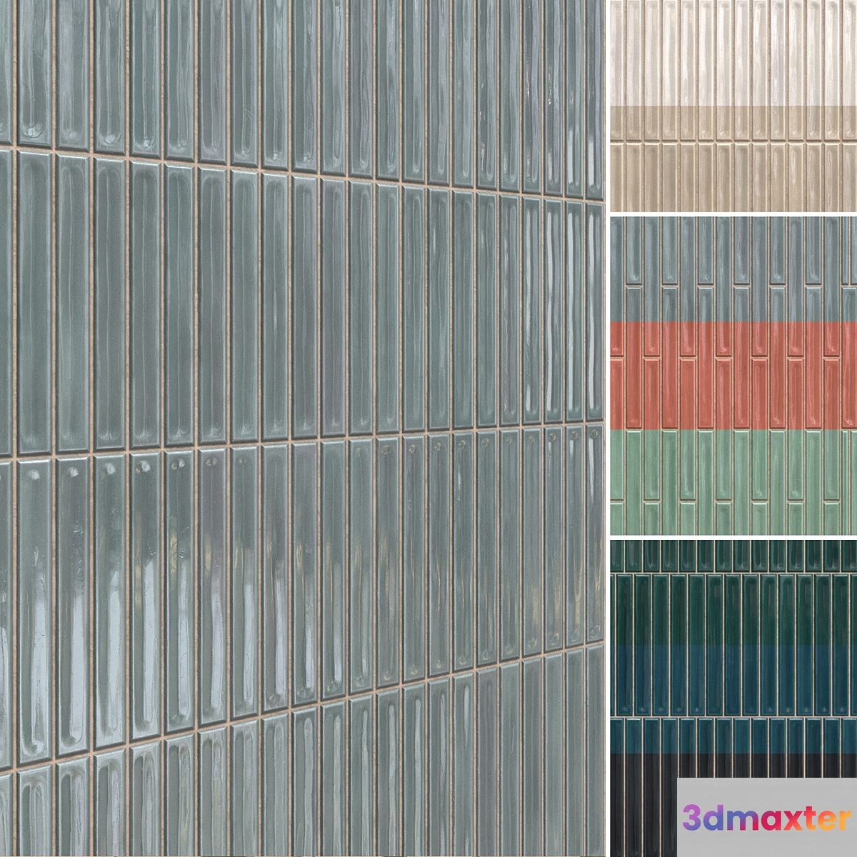 Ceramic Tiles Set 024 3D Max