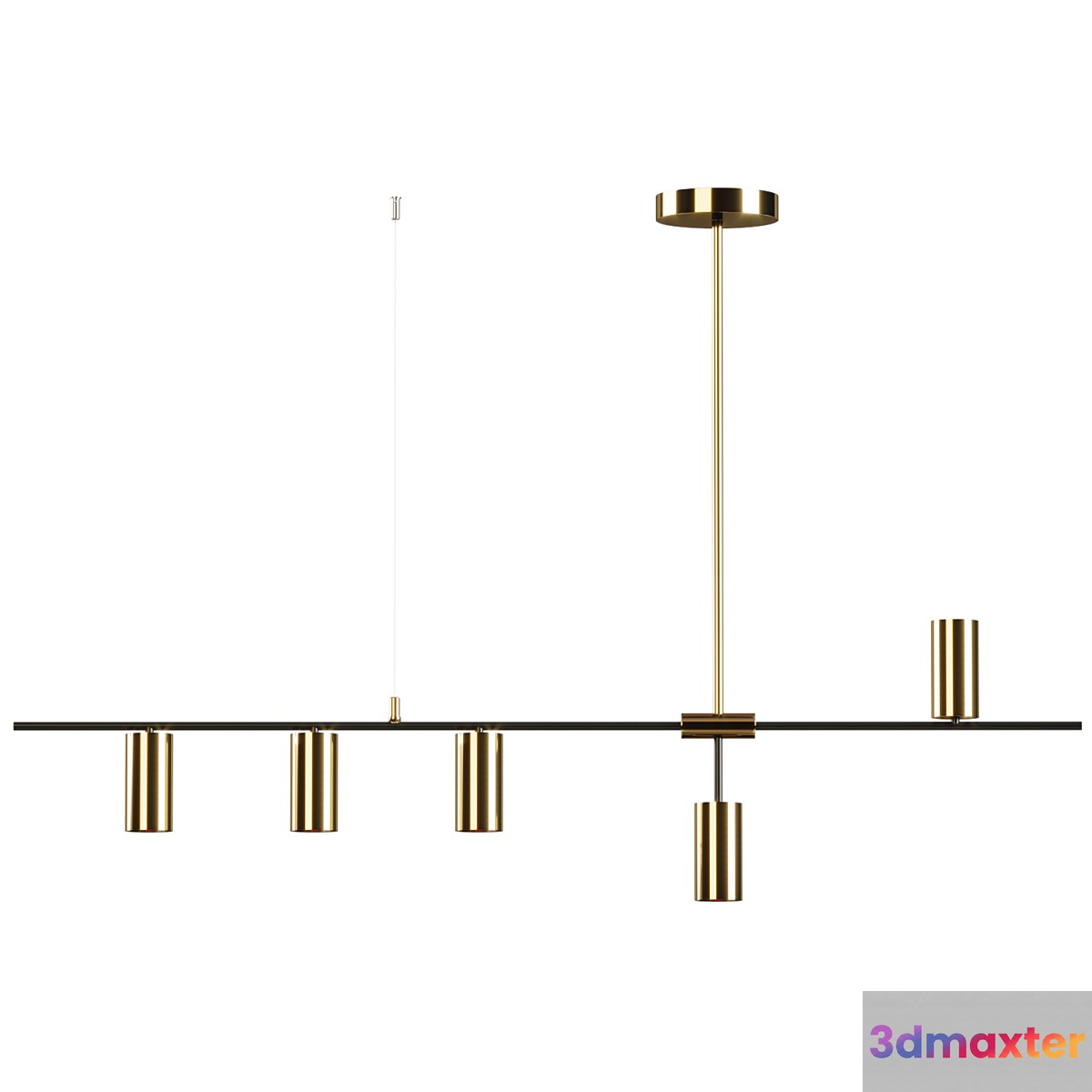 Afferre pendant light 3D Max