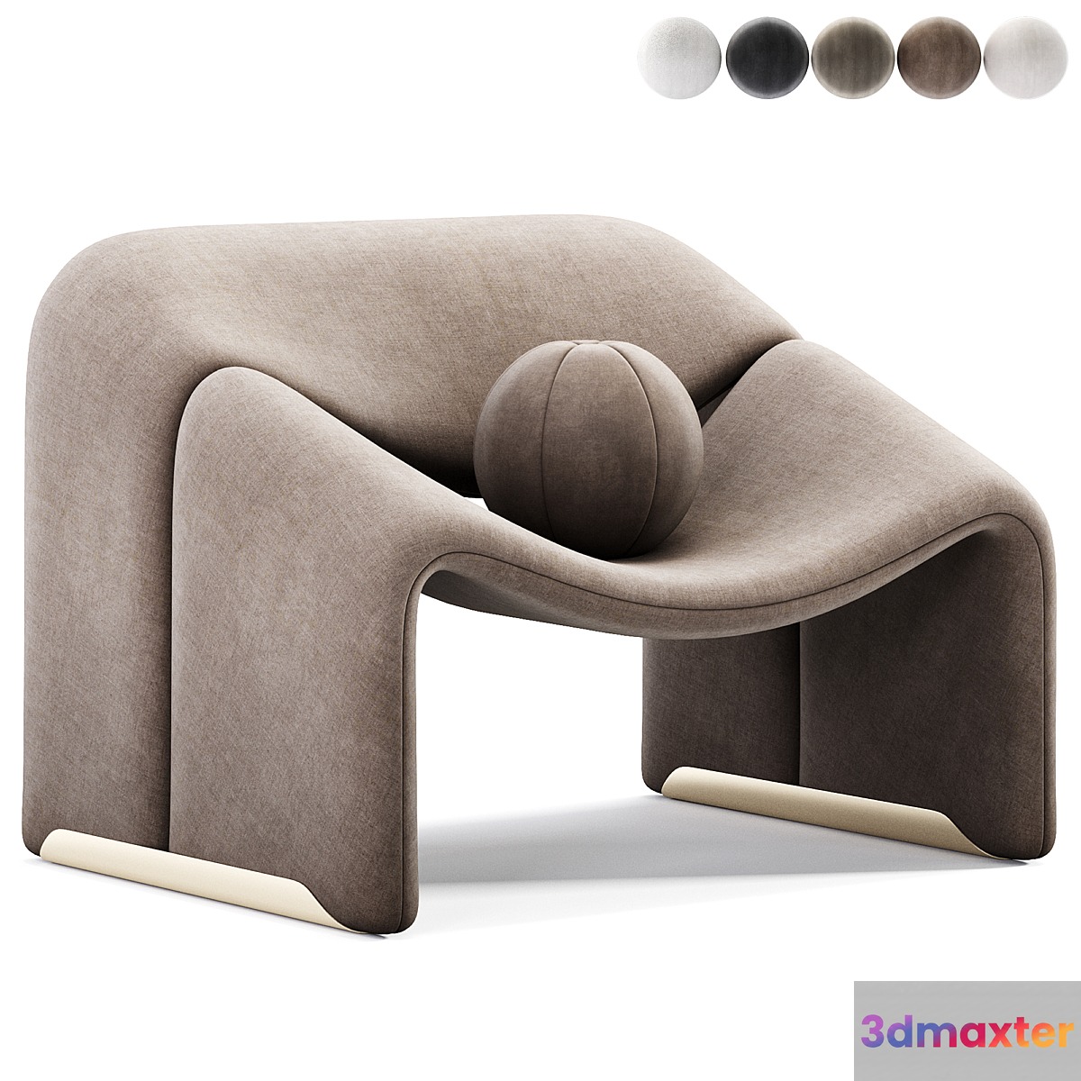 Groovy Chair by Pierre Paulin