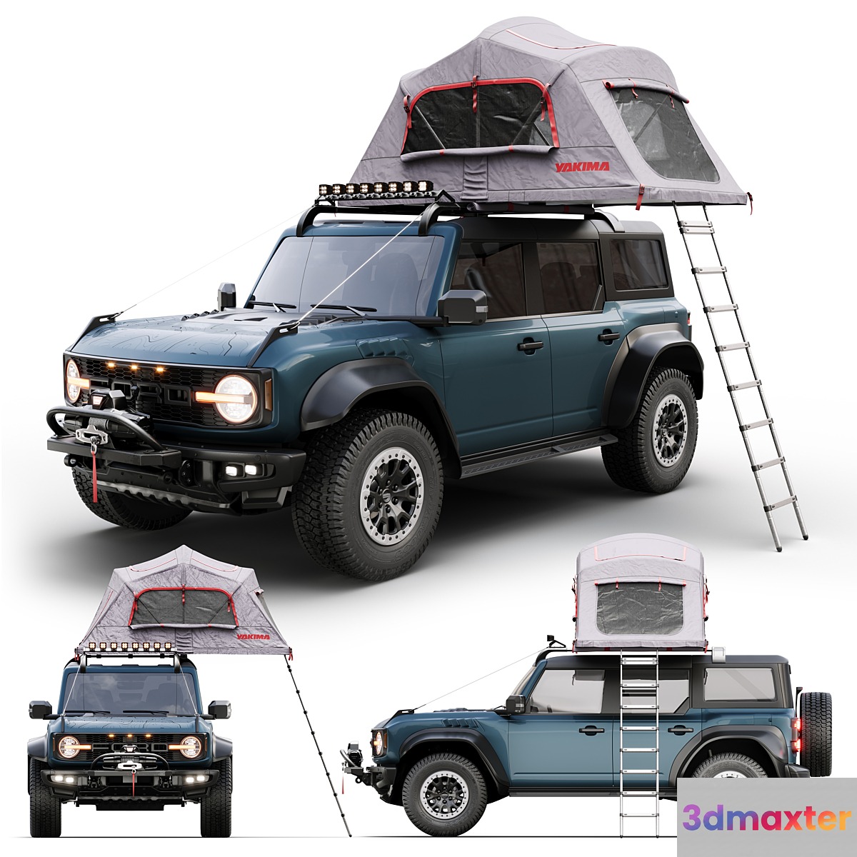 ford bronco raptor rooftop tent - No.2