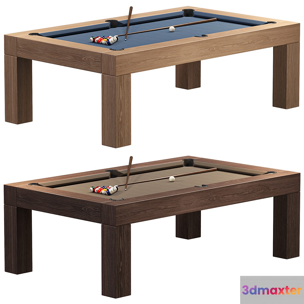 RH Brunswick Parsons Billiards table