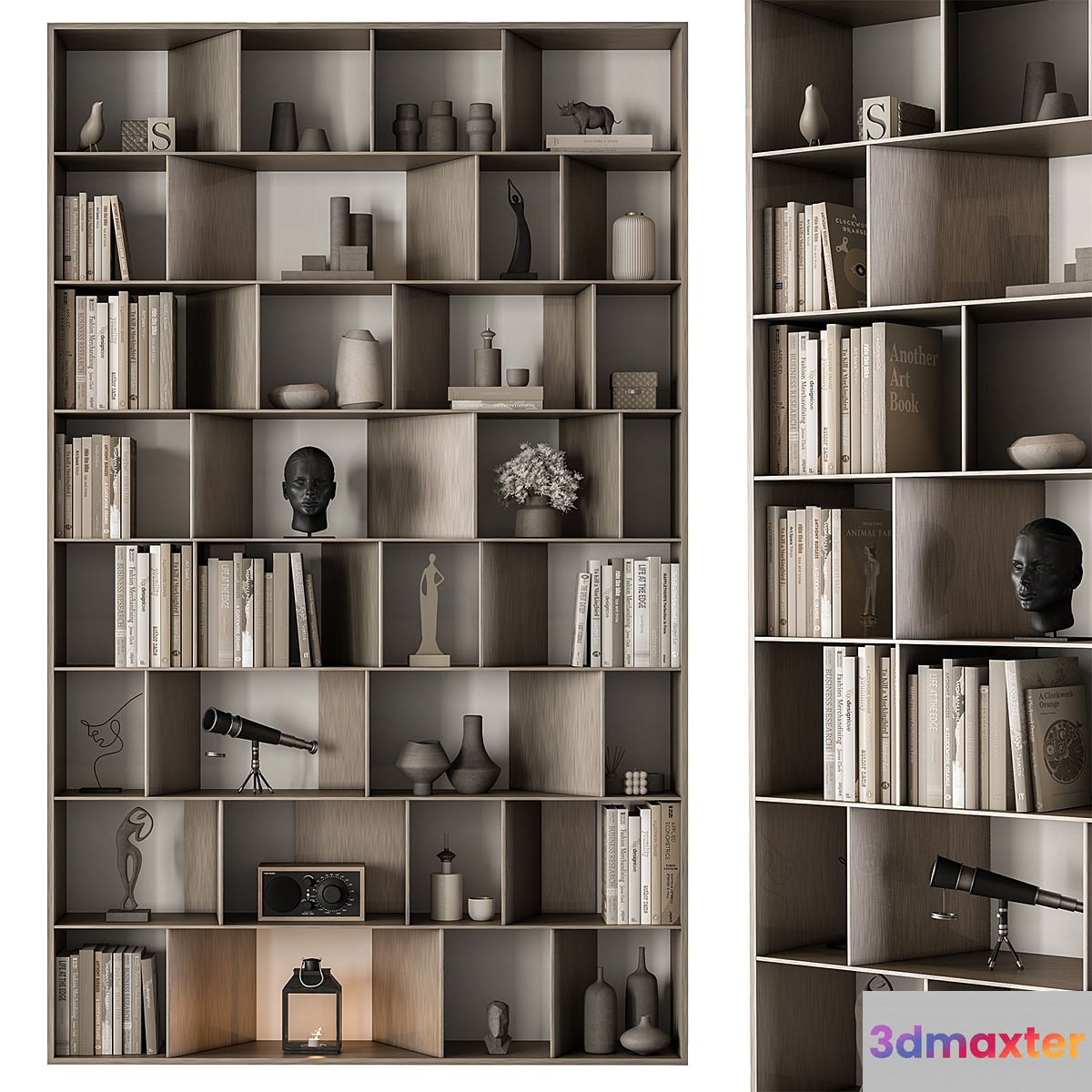 Shelves Decorative - Rack Set 14 3D Max