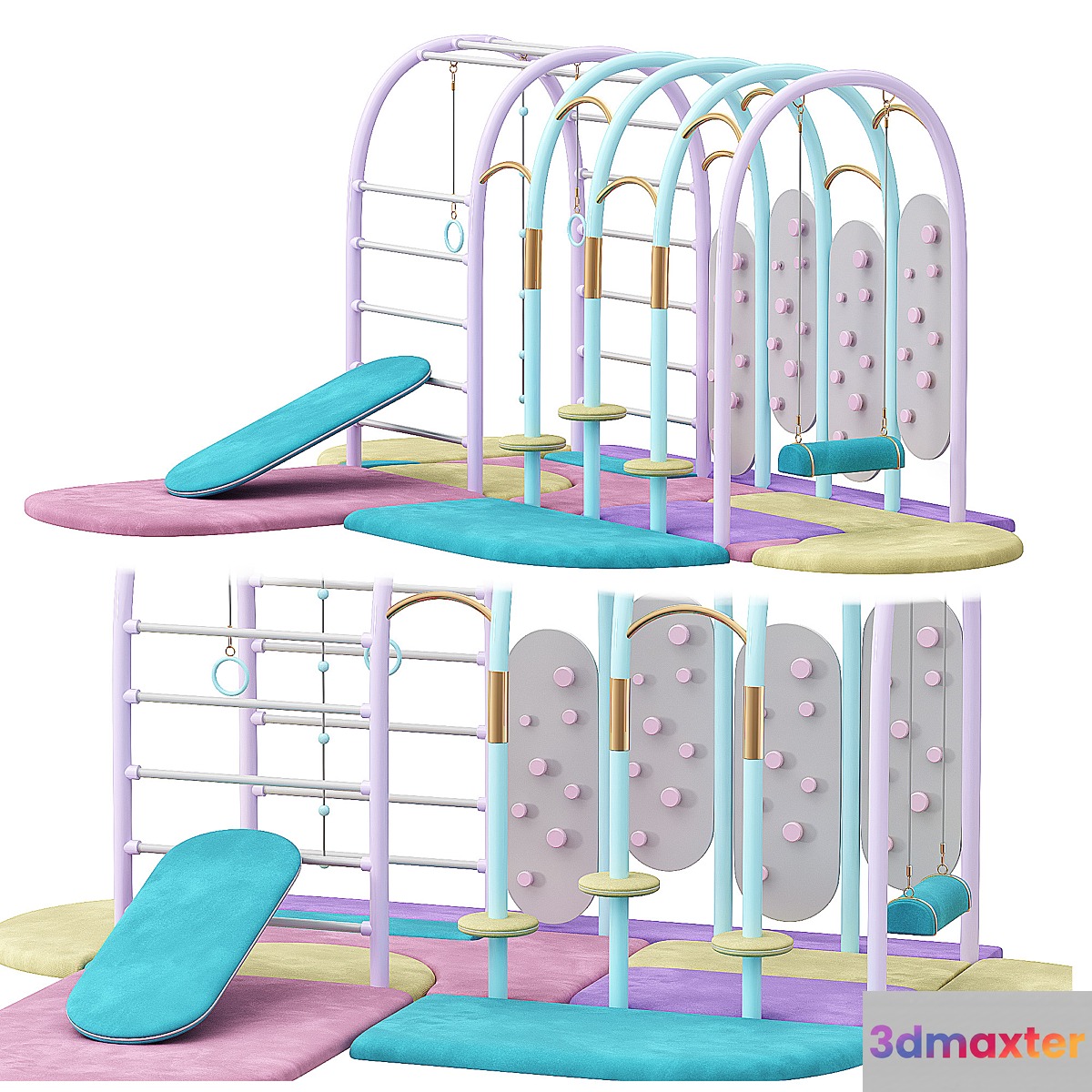 BUBBLE GUM GYM 3D Max