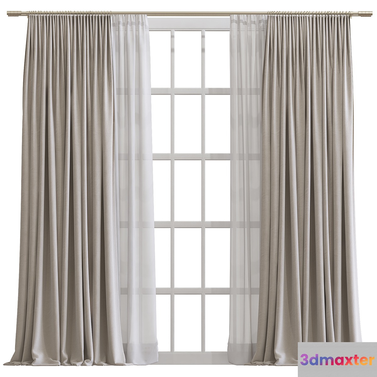 Curtain #481 3D Max