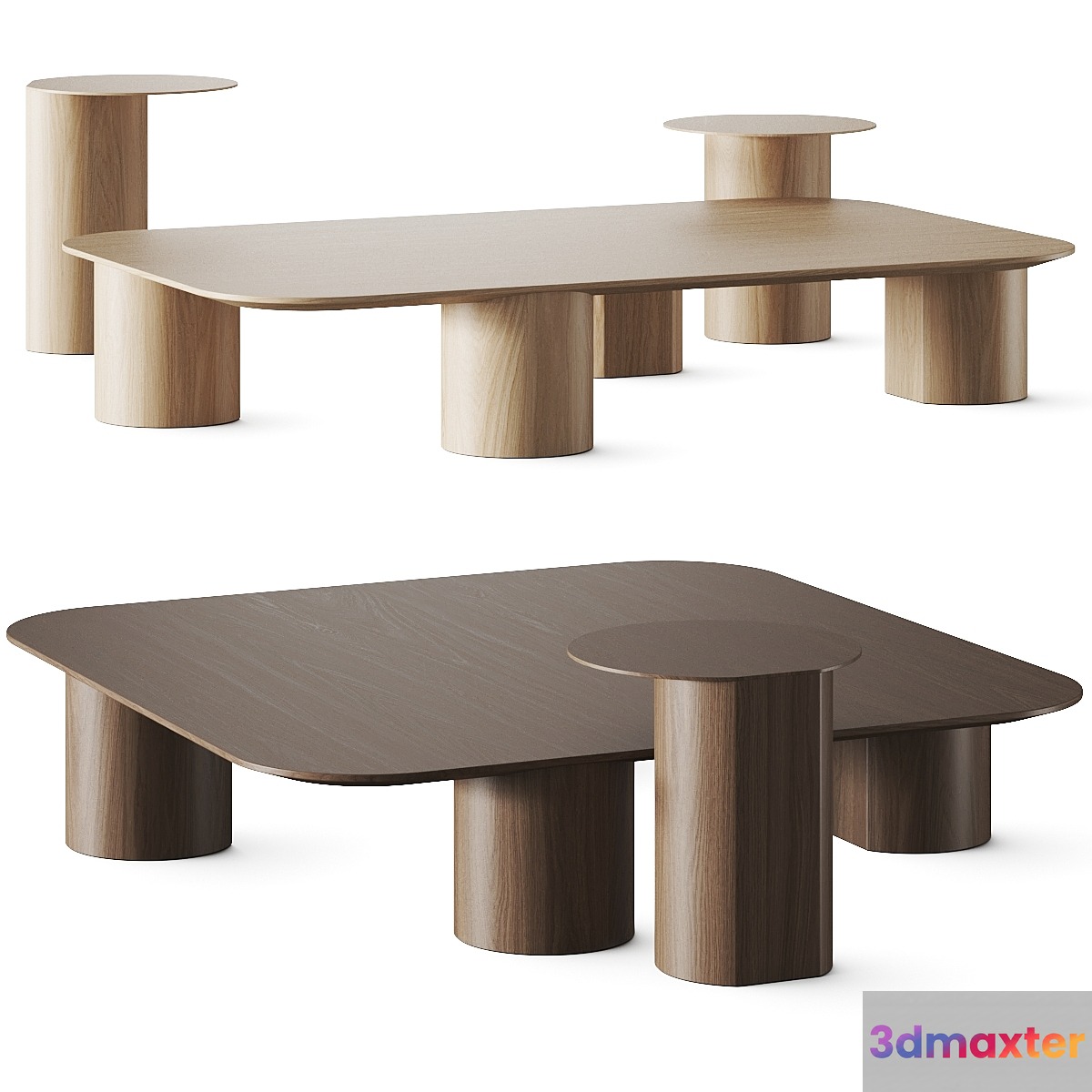 Frigerio Elly Coffee Tables - No.2 3D Max