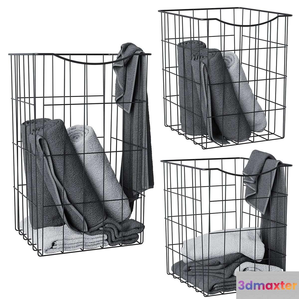 Laundry basket - No.3 3D Max