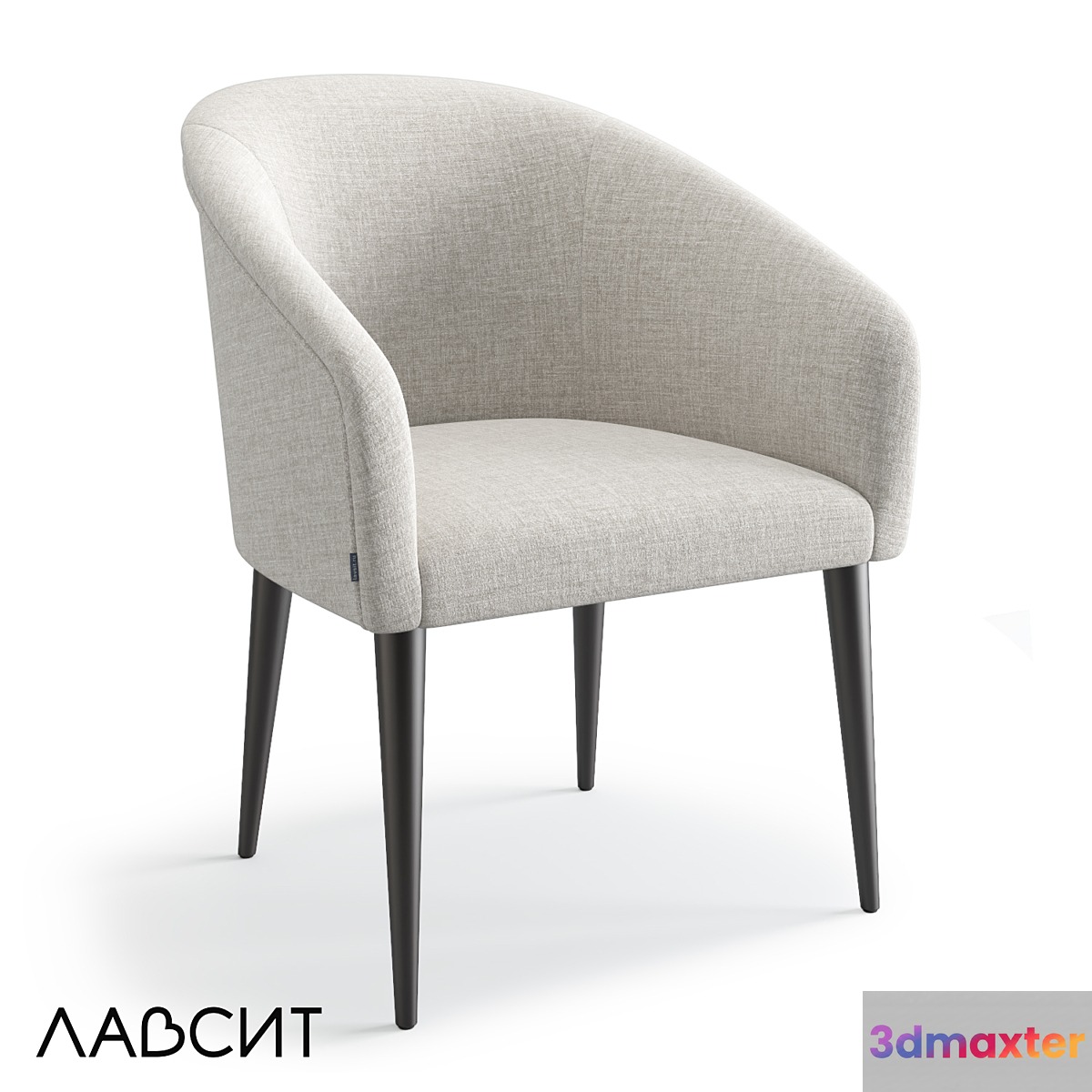 OM Semi-chair Leon Lovesit 3D Max