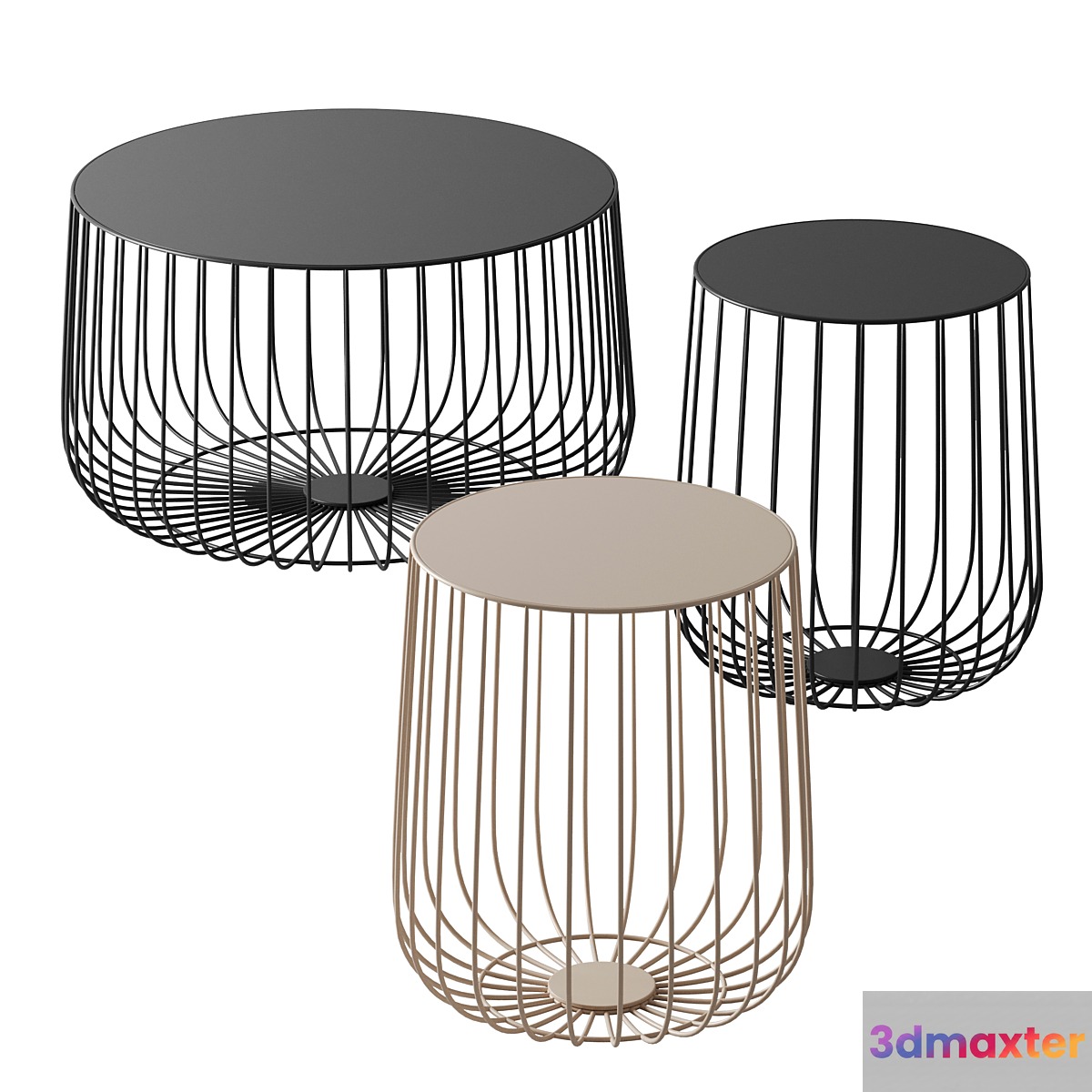 Air coffee tables by Divan.ru 3D Max