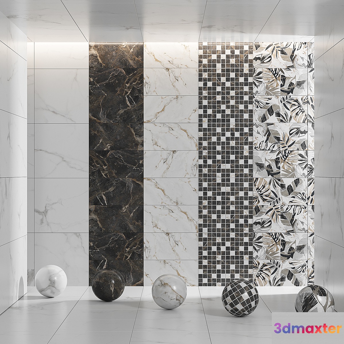 Kanzas Ceramic Tiles & Porcelain Tiles 3D Max