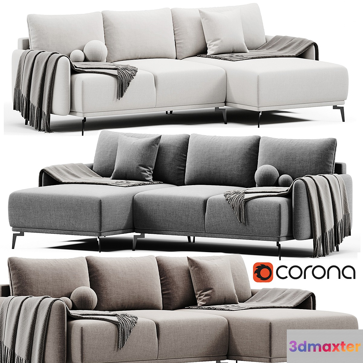 Archi Sofa By Skdesign 3D Max
