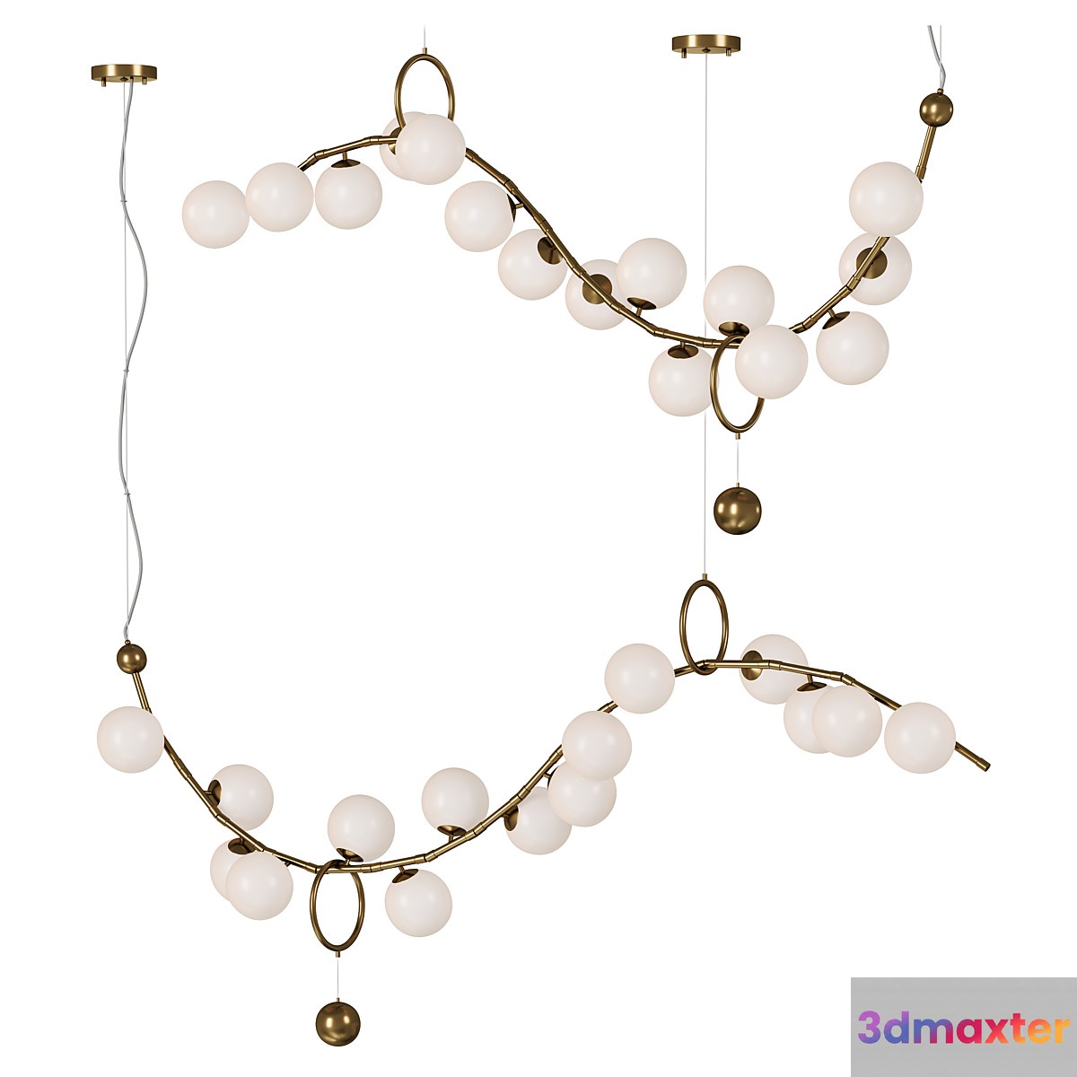 LED Linear Chandelier