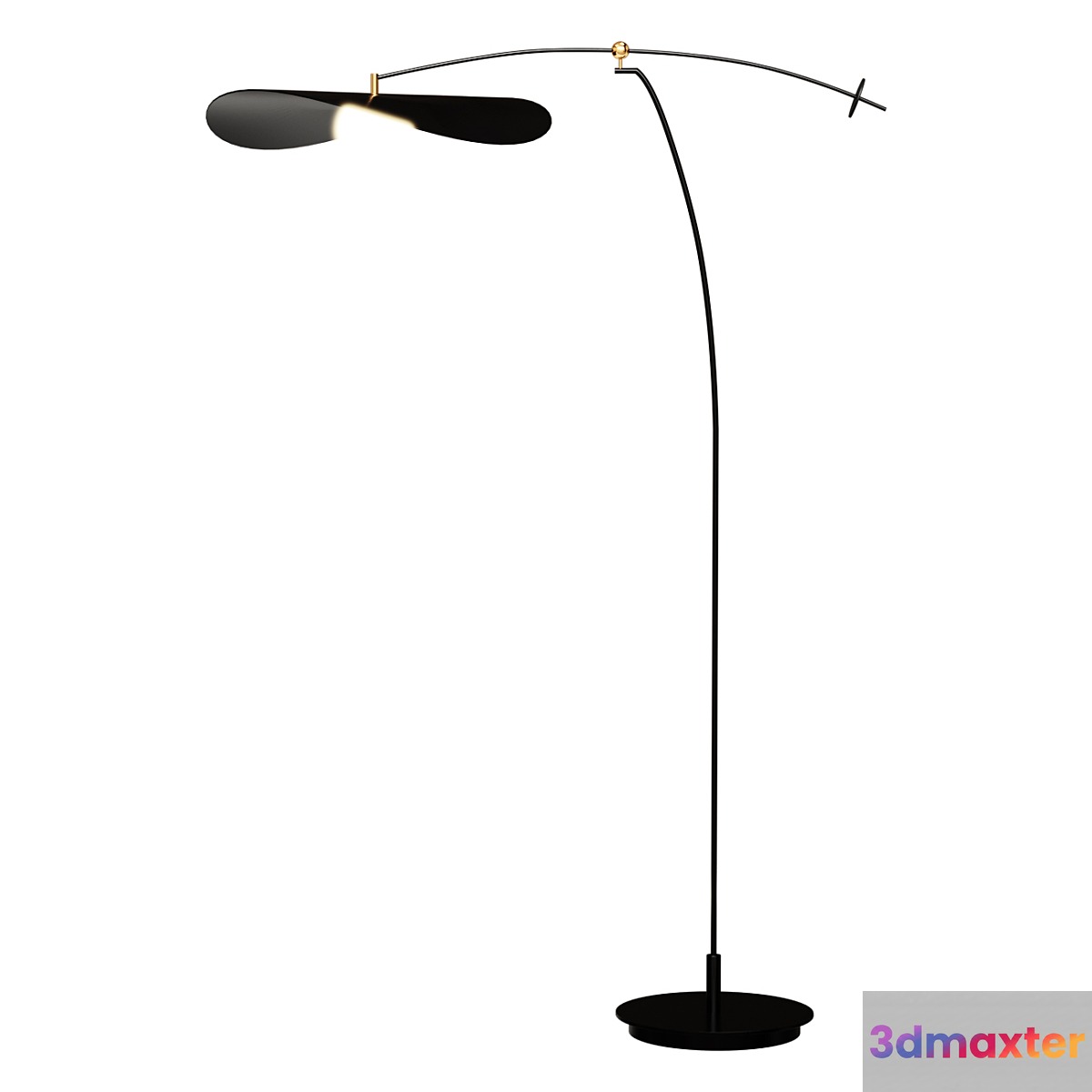 Floor lamp Designer floor lamp Myrna Mobile by L&G Studio 3D Max