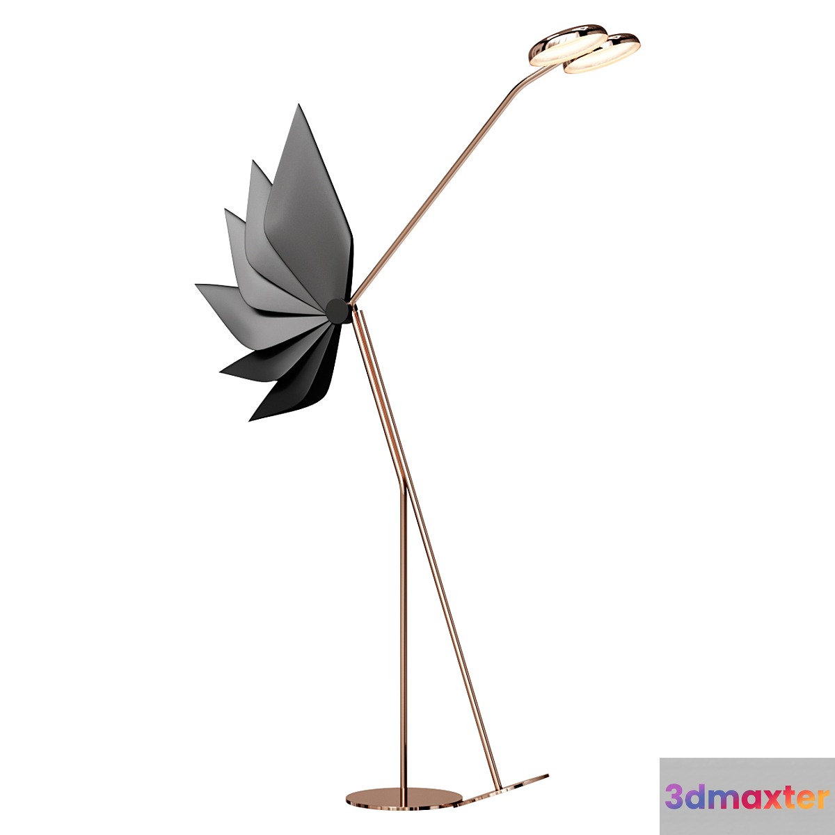 Floor lamp Designer floor lamp Dorking by Light Room 3D Max