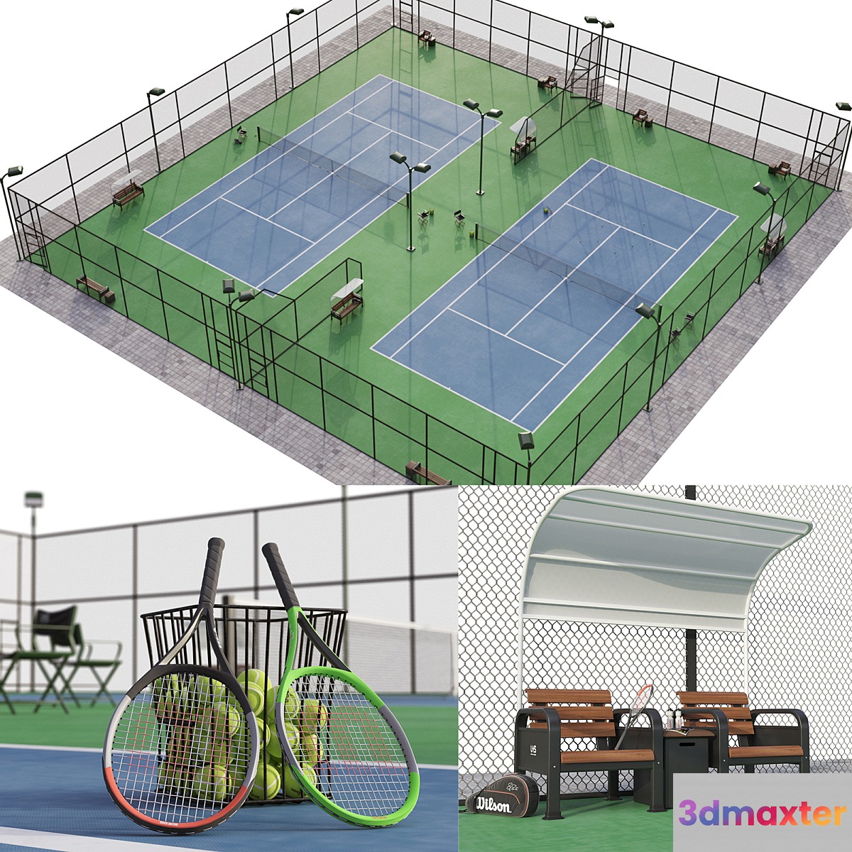 Tennis court - No.2