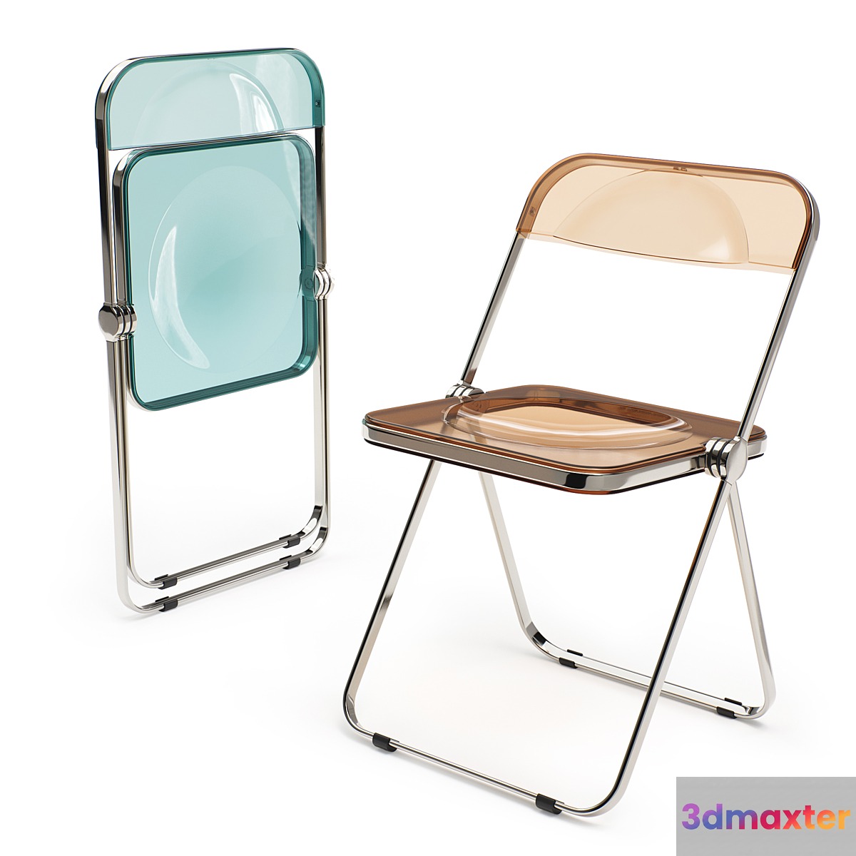 Plia Chair Anonima Castelli - No.2 3D Max