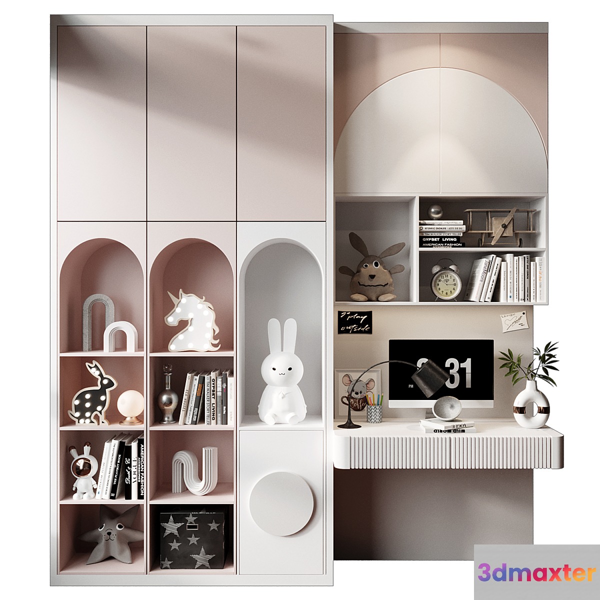 Furniture for children 0656 - No.2 3D Max